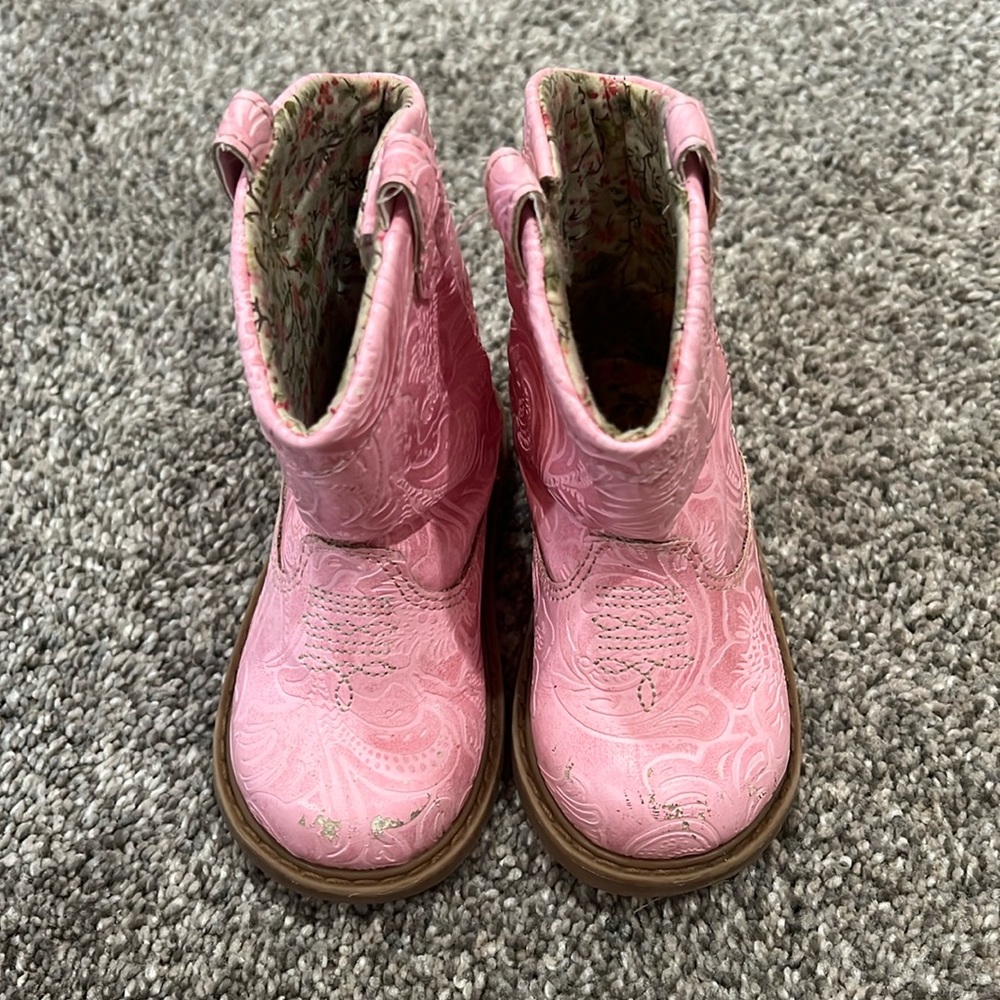 PINK COWBOY BOOTS for toddler